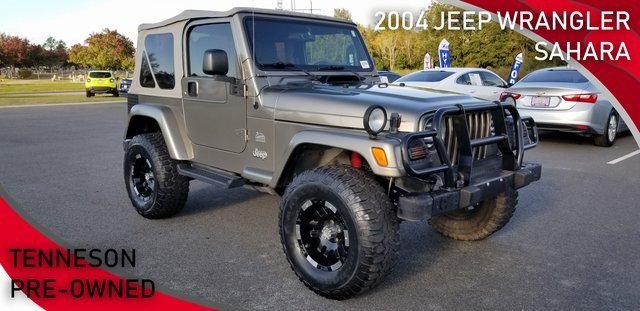 Pre Owned 2004 Jeep Wrangler Sahara 4wd Sport Utility